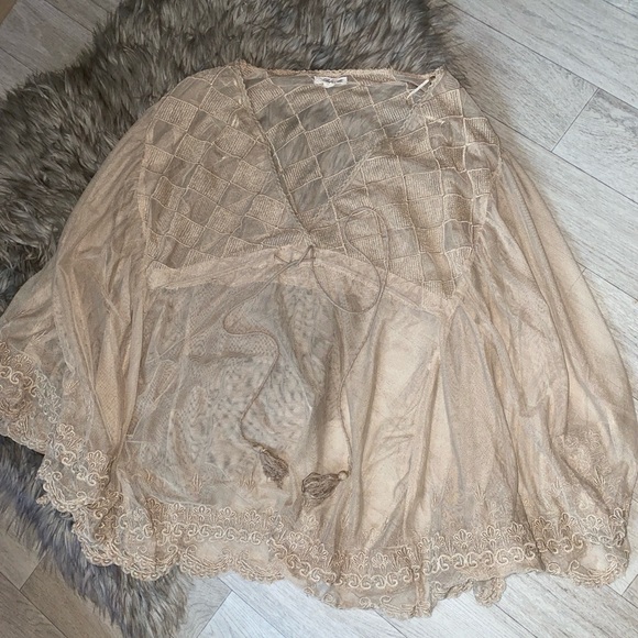 Boho Me Sheer Lace Swim Coverup - Picture 3 of 5